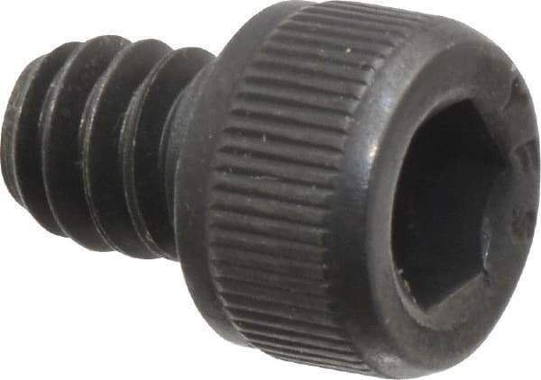 Value Collection - #10-24 UNC Hex Socket Drive, Socket Cap Screw - Alloy Steel, Black Oxide Finish, Fully Threaded, 1/4" Length Under Head - Apex Tool & Supply