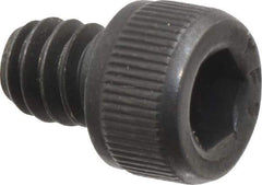 Value Collection - #10-24 UNC Hex Socket Drive, Socket Cap Screw - Alloy Steel, Black Oxide Finish, Fully Threaded, 1/4" Length Under Head - Apex Tool & Supply