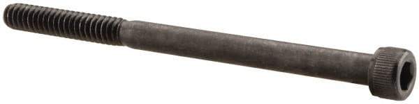 Value Collection - #10-24 UNC Hex Socket Drive, Socket Cap Screw - Alloy Steel, Black Oxide Finish, Partially Threaded, 2-3/4" Length Under Head - Apex Tool & Supply