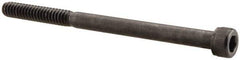 Value Collection - #10-24 UNC Hex Socket Drive, Socket Cap Screw - Alloy Steel, Black Oxide Finish, Partially Threaded, 2-3/4" Length Under Head - Apex Tool & Supply
