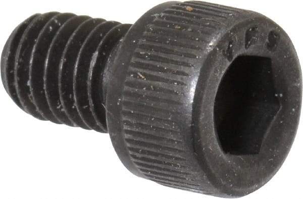 Value Collection - #10-32 UNF Hex Socket Drive, Socket Cap Screw - Alloy Steel, Black Oxide Finish, Fully Threaded, 3/8" Length Under Head - Apex Tool & Supply
