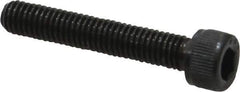 Value Collection - #10-32 UNF Hex Socket Drive, Socket Cap Screw - Alloy Steel, Black Oxide Finish, Fully Threaded, 1-1/8" Length Under Head - Apex Tool & Supply
