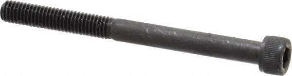 Value Collection - #10-32 UNF Hex Socket Drive, Socket Cap Screw - Alloy Steel, Black Oxide Finish, Partially Threaded, 2-1/4" Length Under Head - Apex Tool & Supply