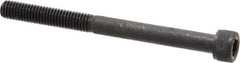Value Collection - #10-32 UNF Hex Socket Drive, Socket Cap Screw - Alloy Steel, Black Oxide Finish, Partially Threaded, 2-1/4" Length Under Head - Apex Tool & Supply