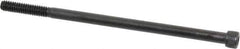 Value Collection - 1/4-20 UNC Hex Socket Drive, Socket Cap Screw - Alloy Steel, Black Oxide Finish, Partially Threaded, 5" Length Under Head - Apex Tool & Supply