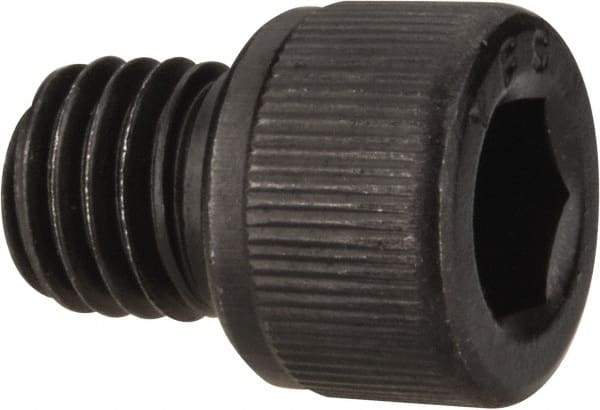 Value Collection - 1/4-28 UNF Hex Socket Drive, Socket Cap Screw - Alloy Steel, Black Oxide Finish, Fully Threaded, 1/4" Length Under Head - Apex Tool & Supply