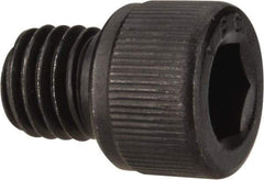 Value Collection - 1/4-28 UNF Hex Socket Drive, Socket Cap Screw - Alloy Steel, Black Oxide Finish, Fully Threaded, 1/4" Length Under Head - Apex Tool & Supply