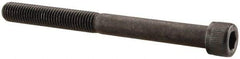 Value Collection - 1/4-28 UNF Hex Socket Drive, Socket Cap Screw - Alloy Steel, Black Oxide Finish, Partially Threaded, 2-3/4" Length Under Head - Apex Tool & Supply