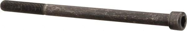 Value Collection - 1/4-28 UNF Hex Socket Drive, Socket Cap Screw - Alloy Steel, Black Oxide Finish, Partially Threaded, 4" Length Under Head - Apex Tool & Supply