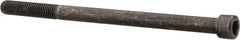 Value Collection - 1/4-28 UNF Hex Socket Drive, Socket Cap Screw - Alloy Steel, Black Oxide Finish, Partially Threaded, 4" Length Under Head - Apex Tool & Supply