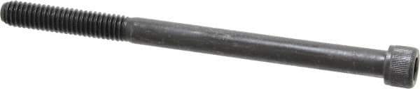 Value Collection - 5/16-18 UNC Hex Socket Drive, Socket Cap Screw - Alloy Steel, Black Oxide Finish, Partially Threaded, 4-1/2" Length Under Head - Apex Tool & Supply
