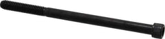 Value Collection - 5/16-18 UNC Hex Socket Drive, Socket Cap Screw - Alloy Steel, Black Oxide Finish, Partially Threaded, 5" Length Under Head - Apex Tool & Supply