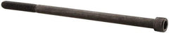 Value Collection - 5/16-18 UNC Hex Socket Drive, Socket Cap Screw - Alloy Steel, Black Oxide Finish, Partially Threaded, 6" Length Under Head - Apex Tool & Supply