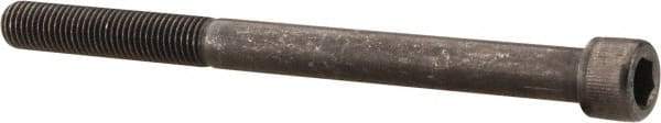 Value Collection - 5/16-24 UNF Hex Socket Drive, Socket Cap Screw - Alloy Steel, Black Oxide Finish, Partially Threaded, 4" Length Under Head - Apex Tool & Supply