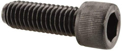 Value Collection - 3/8-16 UNC Hex Socket Drive, Socket Cap Screw - Alloy Steel, Black Oxide Finish, Fully Threaded, 1-1/8" Length Under Head - Apex Tool & Supply