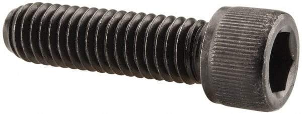 Value Collection - 3/8-16 UNC Hex Socket Drive, Socket Cap Screw - Alloy Steel, Black Oxide Finish, Fully Threaded, 1-3/8" Length Under Head - Apex Tool & Supply