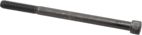 Value Collection - 3/8-16 UNC Hex Socket Drive, Socket Cap Screw - Alloy Steel, Black Oxide Finish, Partially Threaded, 5-1/2" Length Under Head - Apex Tool & Supply