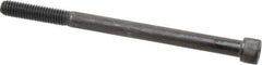 Value Collection - 3/8-16 UNC Hex Socket Drive, Socket Cap Screw - Alloy Steel, Black Oxide Finish, Partially Threaded, 5-1/2" Length Under Head - Apex Tool & Supply