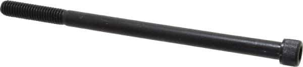 Value Collection - 3/8-16 UNC Hex Socket Drive, Socket Cap Screw - Alloy Steel, Black Oxide Finish, Partially Threaded, 6-1/2" Length Under Head - Apex Tool & Supply