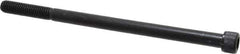 Value Collection - 3/8-16 UNC Hex Socket Drive, Socket Cap Screw - Alloy Steel, Black Oxide Finish, Partially Threaded, 6-1/2" Length Under Head - Apex Tool & Supply