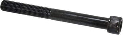 Value Collection - 3/8-24 UNF Hex Socket Drive, Socket Cap Screw - Alloy Steel, Black Oxide Finish, Partially Threaded, 3-1/2" Length Under Head - Apex Tool & Supply