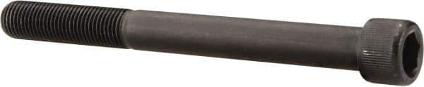 Value Collection - 3/8-24 UNF Hex Socket Drive, Socket Cap Screw - Alloy Steel, Black Oxide Finish, Partially Threaded, 3-3/4" Length Under Head - Apex Tool & Supply