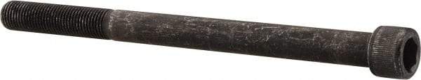 Value Collection - 3/8-24 UNF Hex Socket Drive, Socket Cap Screw - Alloy Steel, Black Oxide Finish, Partially Threaded, 5" Length Under Head - Apex Tool & Supply