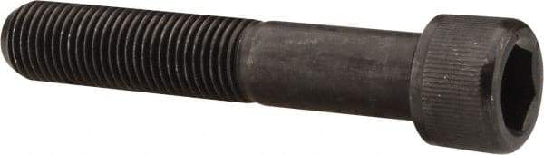 Value Collection - 7/16-20 UNF Hex Socket Drive, Socket Cap Screw - Alloy Steel, Black Oxide Finish, Partially Threaded, 2-1/2" Length Under Head - Apex Tool & Supply