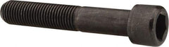 Value Collection - 7/16-20 UNF Hex Socket Drive, Socket Cap Screw - Alloy Steel, Black Oxide Finish, Partially Threaded, 2-1/2" Length Under Head - Apex Tool & Supply