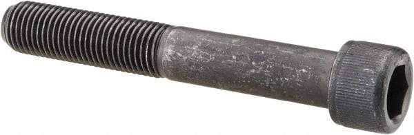 Value Collection - 7/16-20 UNF Hex Socket Drive, Socket Cap Screw - Alloy Steel, Black Oxide Finish, Partially Threaded, 3" Length Under Head - Apex Tool & Supply