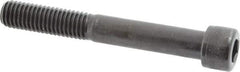 Value Collection - 1/2-13 UNC Hex Socket Drive, Socket Cap Screw - Alloy Steel, Black Oxide Finish, Partially Threaded, 3-3/4" Length Under Head - Apex Tool & Supply