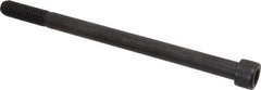 Value Collection - 1/2-13 UNC Hex Socket Drive, Socket Cap Screw - Alloy Steel, Black Oxide Finish, Partially Threaded, 7-1/2" Length Under Head - Apex Tool & Supply