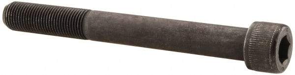 Value Collection - 1/2-20 UNF Hex Socket Drive, Socket Cap Screw - Alloy Steel, Black Oxide Finish, Partially Threaded, 4-1/2" Length Under Head - Apex Tool & Supply