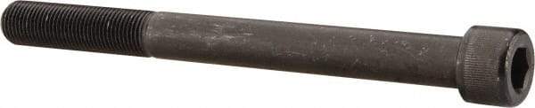 Value Collection - 1/2-20 UNF Hex Socket Drive, Socket Cap Screw - Alloy Steel, Black Oxide Finish, Partially Threaded, 5-1/2" Length Under Head - Apex Tool & Supply