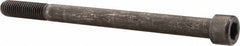 Value Collection - 5/8-11 UNC Hex Socket Drive, Socket Cap Screw - Alloy Steel, Black Oxide Finish, Partially Threaded, 8-1/2" Length Under Head - Apex Tool & Supply
