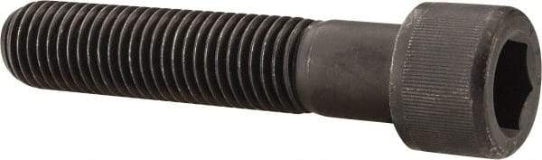 Value Collection - 3/4-10 UNC Hex Socket Drive, Socket Cap Screw - Alloy Steel, Black Oxide Finish, Partially Threaded, 3-3/4" Length Under Head - Apex Tool & Supply