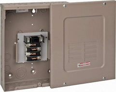 Eaton Cutler-Hammer - 8 Circuits, 120/240 VAC, 125 Amp Main, 6-1/0 AWG, Surface, Indoor Main Lug Load Center - 1 Phase, 1 NEMA Rating, 11 Inch Wide x 3.69 Inch Deep x 13 Inch High - Apex Tool & Supply