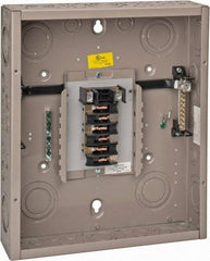 Eaton Cutler-Hammer - 12 Circuits, 120/240 VAC, 125 Amp Main, 6-2/0 AWG, Indoor Main Lug Load Center - 1 Phase, 1 NEMA Rating, 14.31 Inch Wide x 3.88 Inch Deep x 16-3/4 Inch High - Apex Tool & Supply