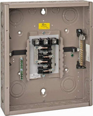 Eaton Cutler-Hammer - 12 Circuits, 208/120 VAC, 125 Amp Main, 6-2/0 AWG, Indoor Main Lug Load Center - 3 Phase, 1 NEMA Rating, 14.31 Inch Wide x 3.88 Inch Deep x 16-3/4 Inch High - Apex Tool & Supply