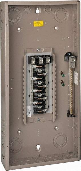 Eaton Cutler-Hammer - 24 Circuits, 208/120 VAC, 225 Amp Main, 4 AWG, Indoor Main Lug Load Center - 3 Phase, 1 NEMA Rating, 14.31 Inch Wide x 3.88 Inch Deep x 29.13 Inch High - Apex Tool & Supply