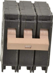 Eaton Cutler-Hammer - 60 Amp, 120/240 VAC, 3 Pole, Plug In Type CH Circuit Breaker - Thermal Magnetic Trip, 10 kA Breaking Capacity, 14-6 AWG - Apex Tool & Supply
