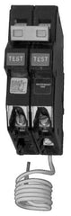 Eaton Cutler-Hammer - 40 Amp, 120/240 VAC, 2 Pole, Plug In Ground Fault Circuit Breaker - Thermal Magnetic Trip, 14-6 AWG - Apex Tool & Supply
