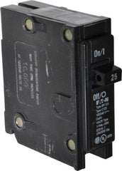 Eaton Cutler-Hammer - 25 Amp, 120/240 VAC, 1 Pole, Plug In Type BR Circuit Breaker - Thermal Magnetic Trip, 10 kA Breaking Capacity, 14-4 AWG - Apex Tool & Supply