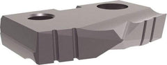 Allied Machine and Engineering - 31mm Diam x 3/16" Thick, Seat Code 2, 150° Included Angle Spade Drill Insert - TiAlN Coated, Cobalt, Grade Super Cobalt, Series T-A - Apex Tool & Supply