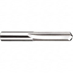 SGS - #7, 0.201", 140° Point, Solid Carbide Straight Flute Drill Bit - Apex Tool & Supply