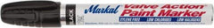 Markal - Black Permanent Marker - Felt Tip - Apex Tool & Supply