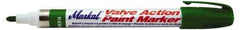 Markal - Green Permanent Marker - Felt Tip - Apex Tool & Supply