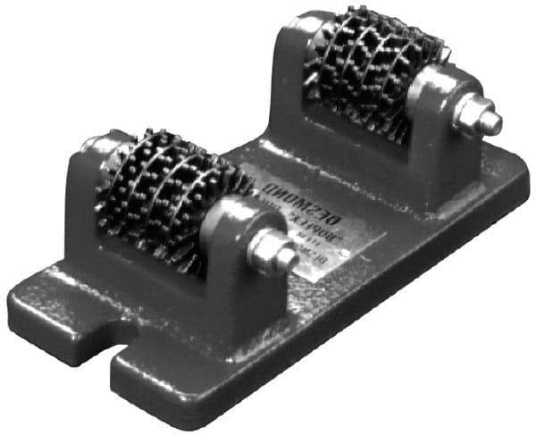 Desmond - Duplex Dresser - For Grinding Wheels with 4" to 8" Diam, Floor Mount, Disc Cutter - Apex Tool & Supply