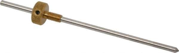 Gravotech - 1/8 Inch Shank Diameter, 0.02 Inch Tip Size, Non-Rotating Diamond Graver - Use on Brass and Aluminum - Apex Tool & Supply