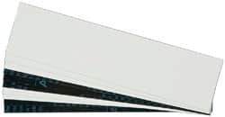 Gravotech - 8 Inch Long x 2 Inch High, Plastic Engraving Stock - Black and White - Apex Tool & Supply